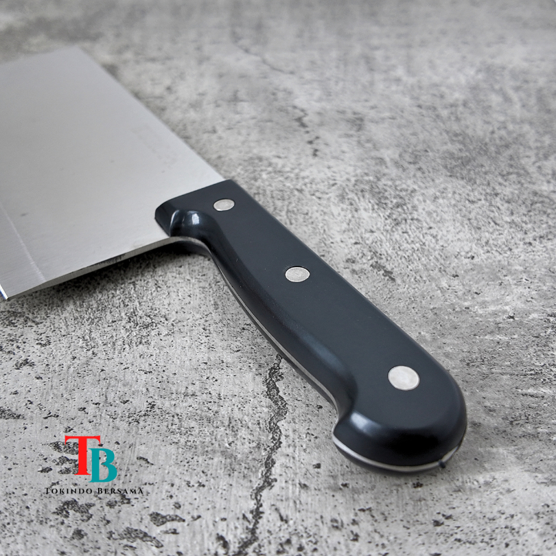 Knife Baja Tahan Karat Golok Chef Pisauu Serbaguna Pweso Kurban Peso Dapur Stainless Steel Set Pisaw