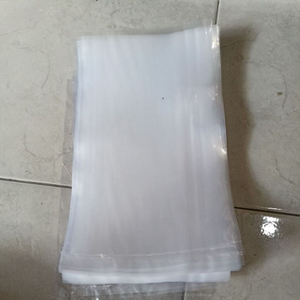 plastik kemasan gula 1kg tebal 05 PP bening