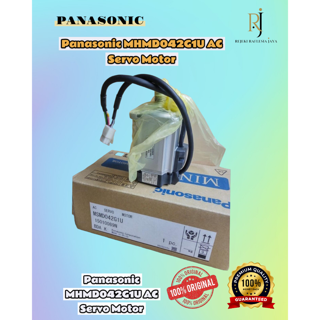 Panasonic MHMD042G1U AC Servo Motor Motor Servo AC dengan Kode Model MHMD042G1U untuk Kontrol Geraka