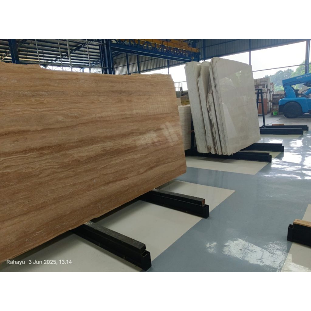 marmer travertine marmer lantai dinding