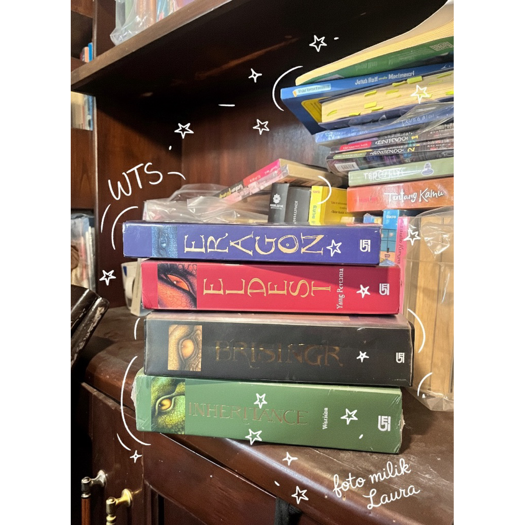 Eragon Set Lengkap Bhs. Indonesia (PL and sealead)
