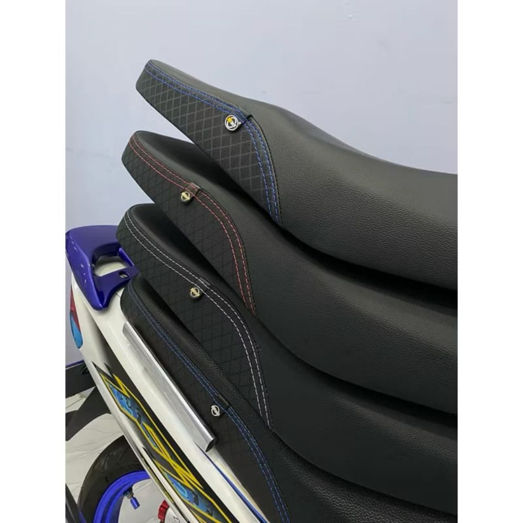 sarung kain jok motor brtech mix wajik 3D model tingkat variasi warna benang