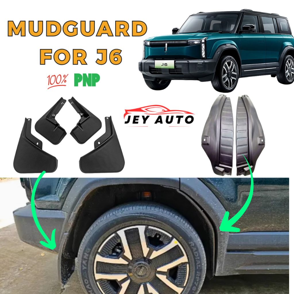Mudguard Chery J6 / Karpet Lumpur J6 / Fender Tambahan J6 / Pelindung Lumpu J6