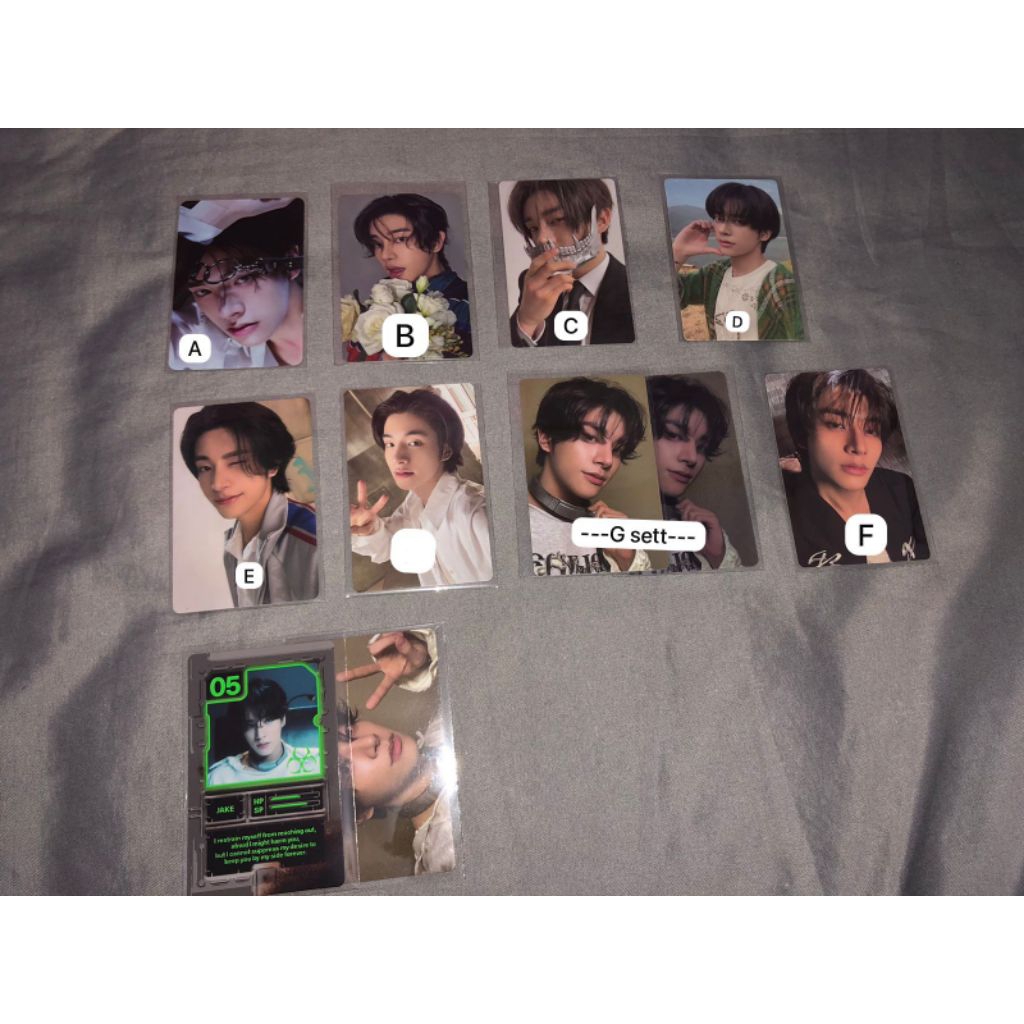 Photocard official Enhypen Jake