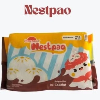 MINAKU NESTPAO BAKPAO MINI COKLAT FROZEN ISI 30