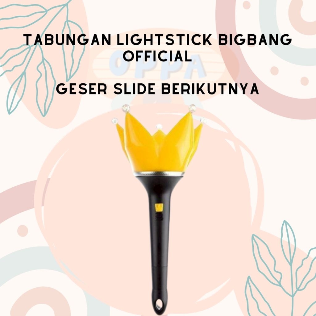 (CHAT KITA DULU JANGAN LANGSUNG CO) TABUNGAN LIGHTSTICK BIGBANG OFFICIAL