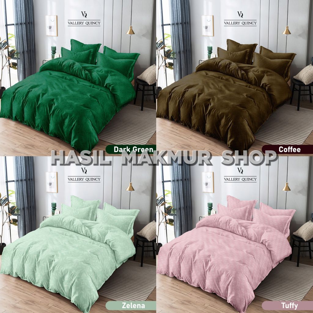 HM VALLERY QUINCY - BEDCOVER QUEEN POLOS SIZE 160X200