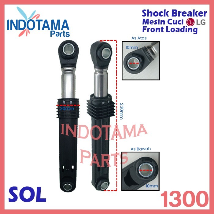 Shock Breaker Absorber Suspensi Hidrolik mesin cuci samsung LG (SOL-1300)