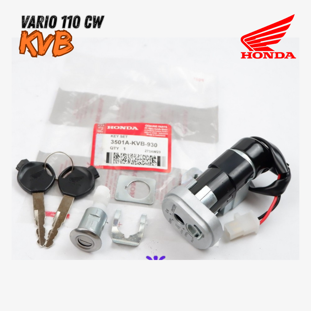 Kunci Kontak KVB Honda Vario 110 Karbu sparepart sepeda motor