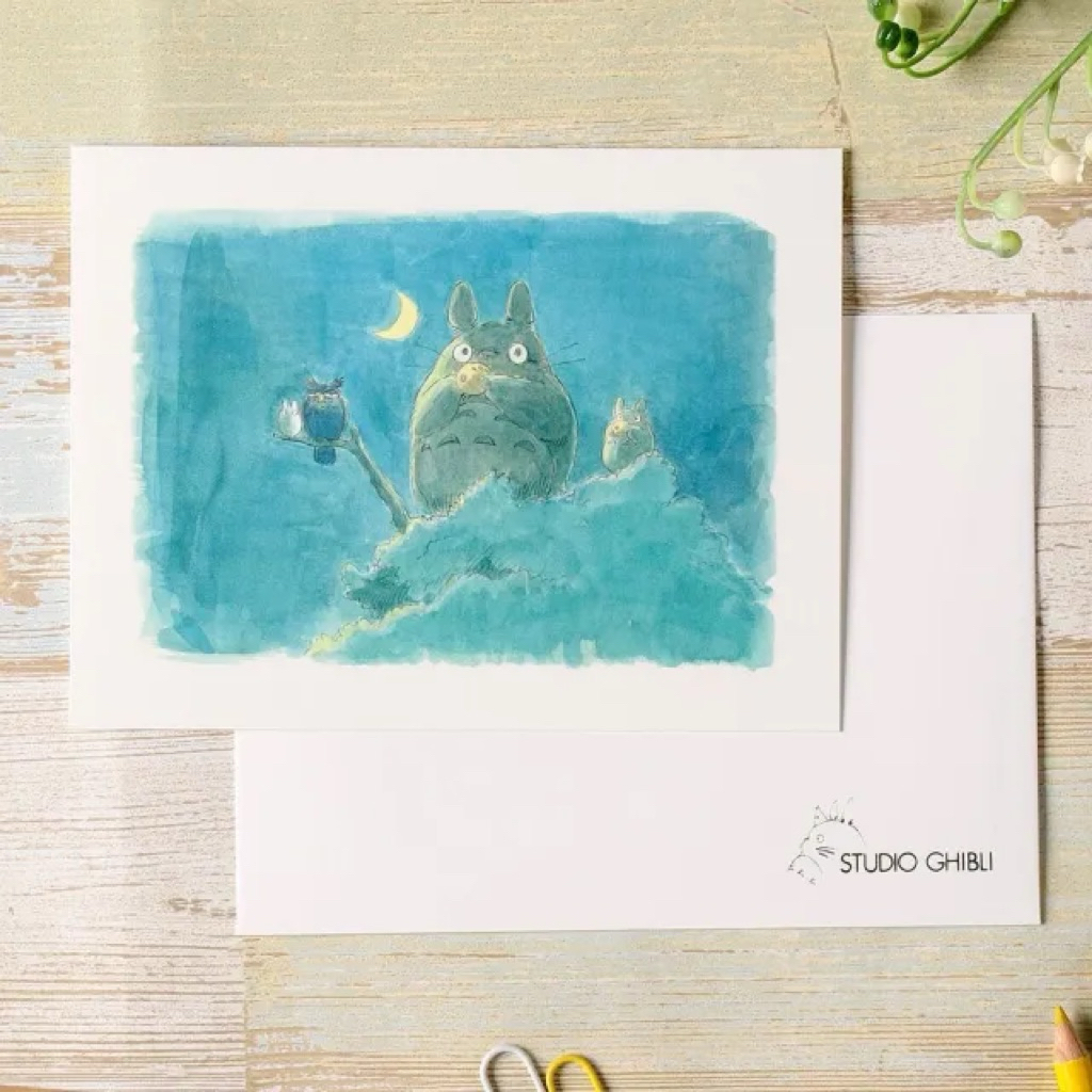 New postcard totoro ori ghibli