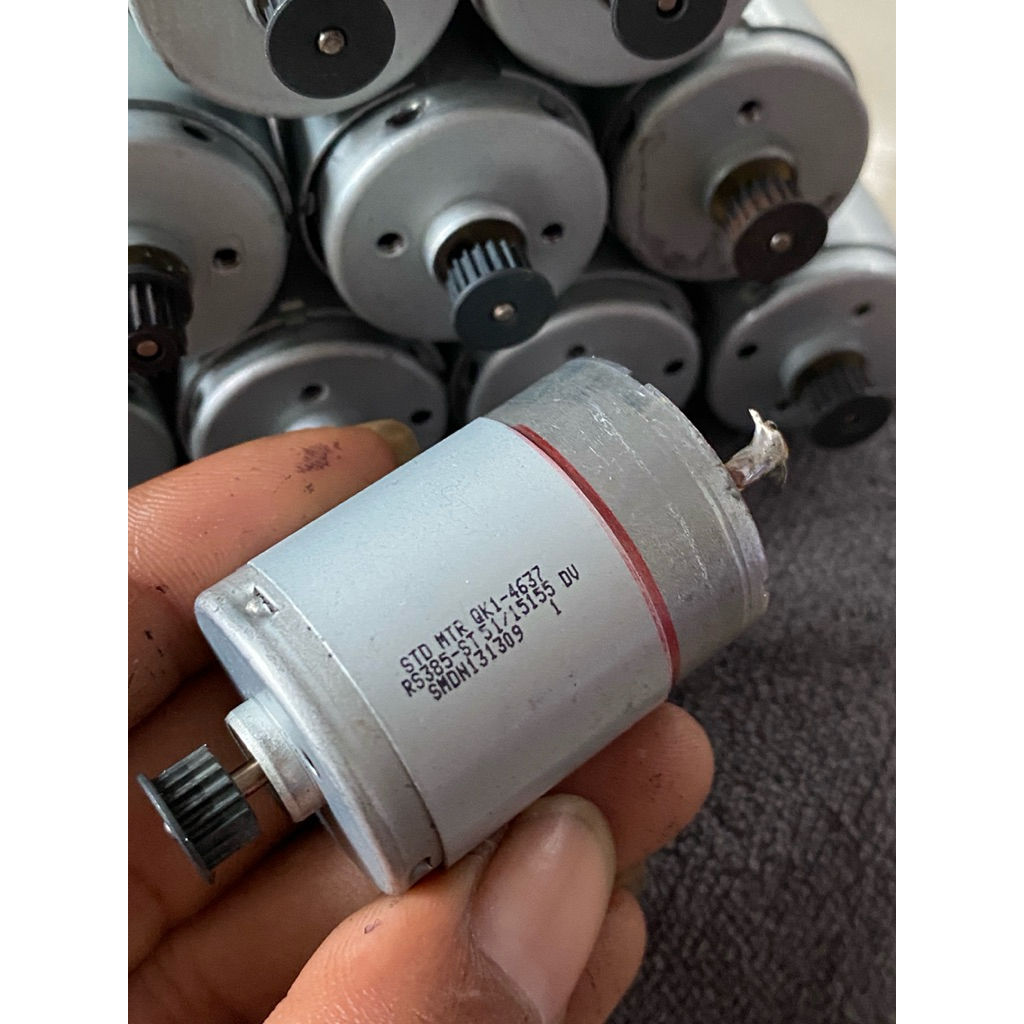 Dinamo bekas printer 12-24v normal