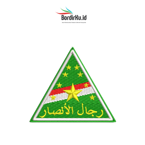 Bordir Logo Patch Bet Bed Emblem Organisasi RIJALUL ANSOR