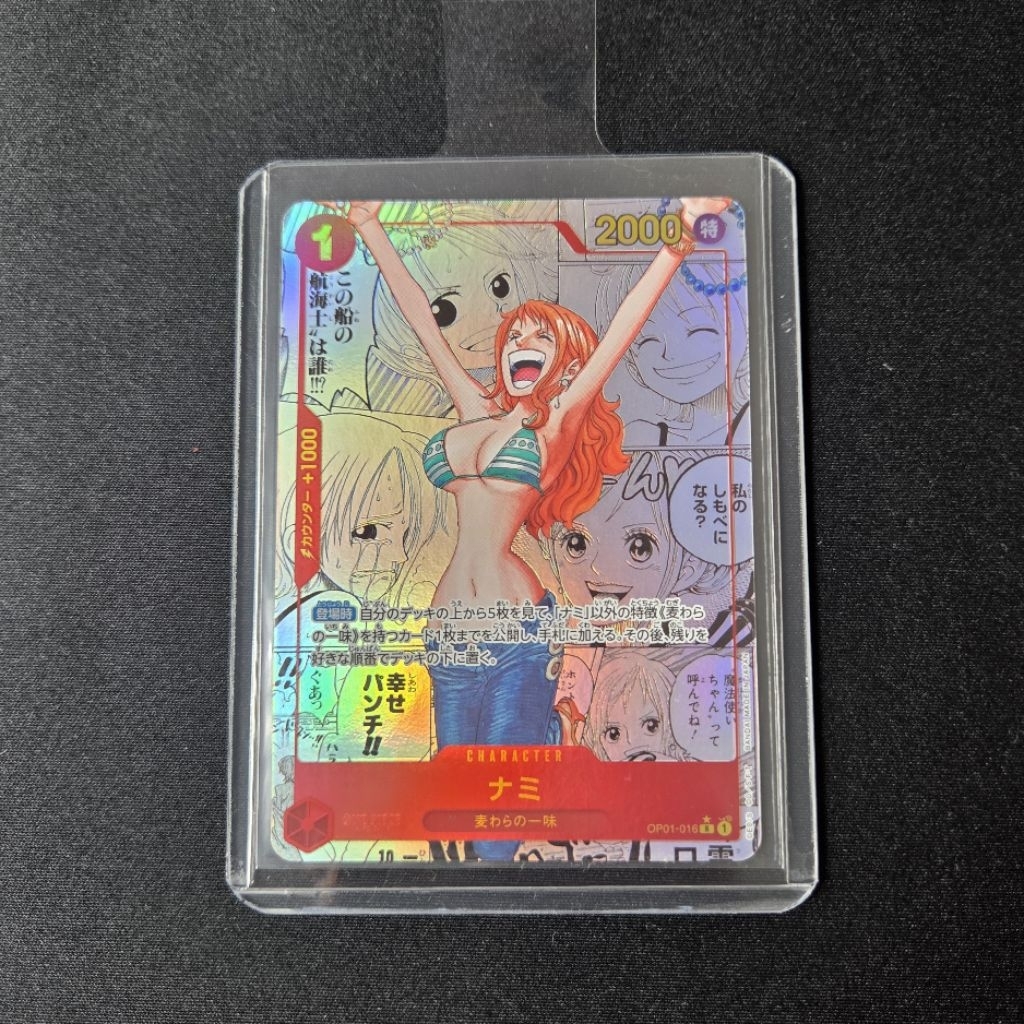 Nami [Manga PRB01] OP01-016 (JP) - One Piece Trading Card Game - Original Bandai