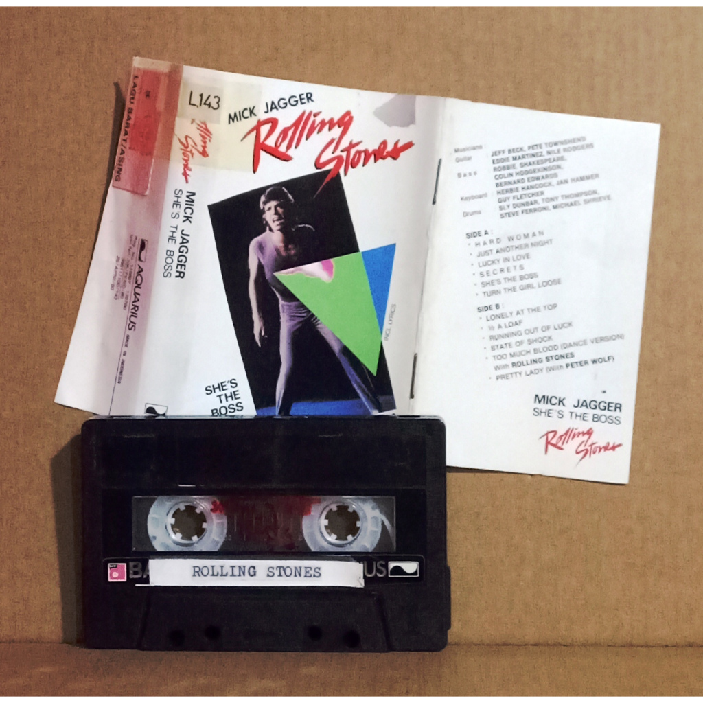 MICK JAGGER - SHEs THE BOSS - Kaset