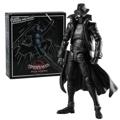 Action Figure Sentinel Spiderman Black Noir KW High Quality