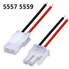 kabel konektor 2pin male dan female 5557+5559