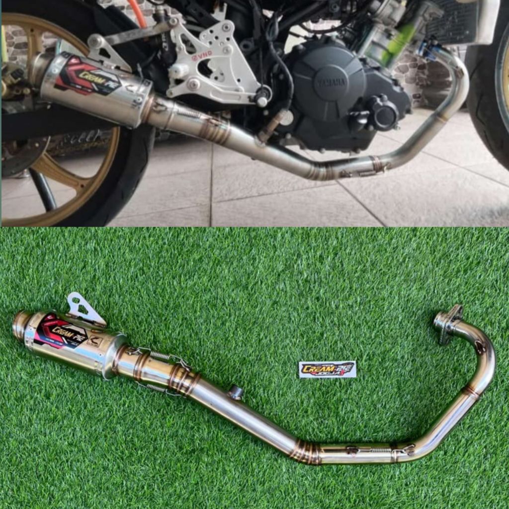 Knalpot Creampie Original Jogja Mx King Tipe CP3 Original