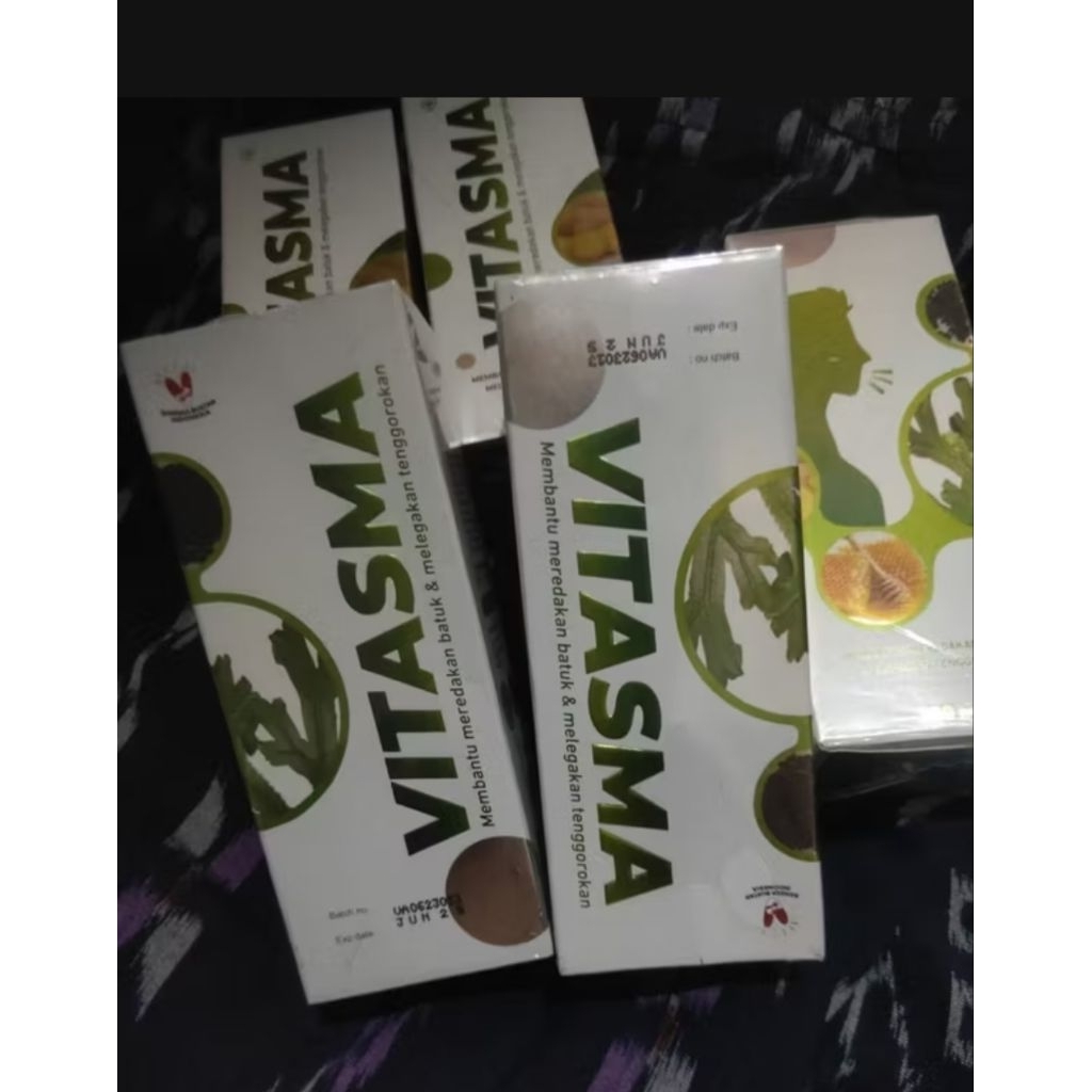 Ready Stok Madu Vitasma untuk mengobati batuk dan asma