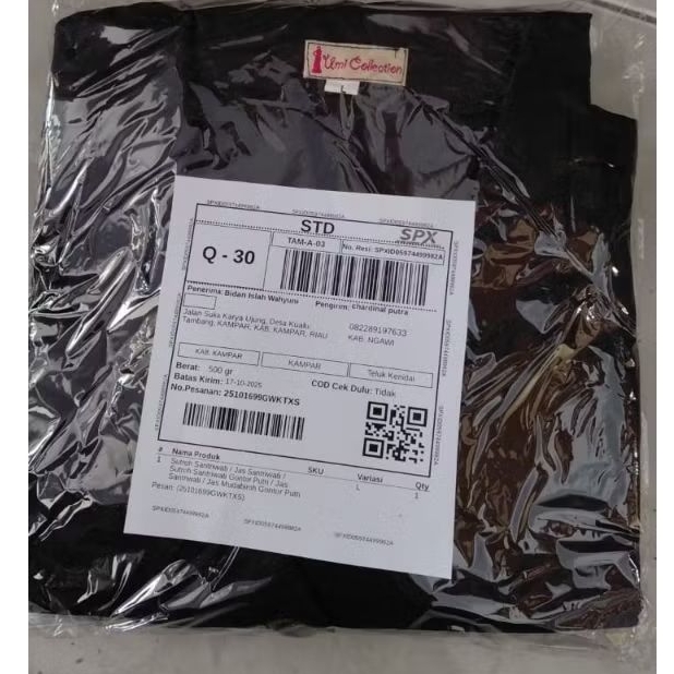 Sutroh Santriwati Gontor / Jas Santriwati Gontor / Sutroh Kelas 5 dan 6 Gontor Putri