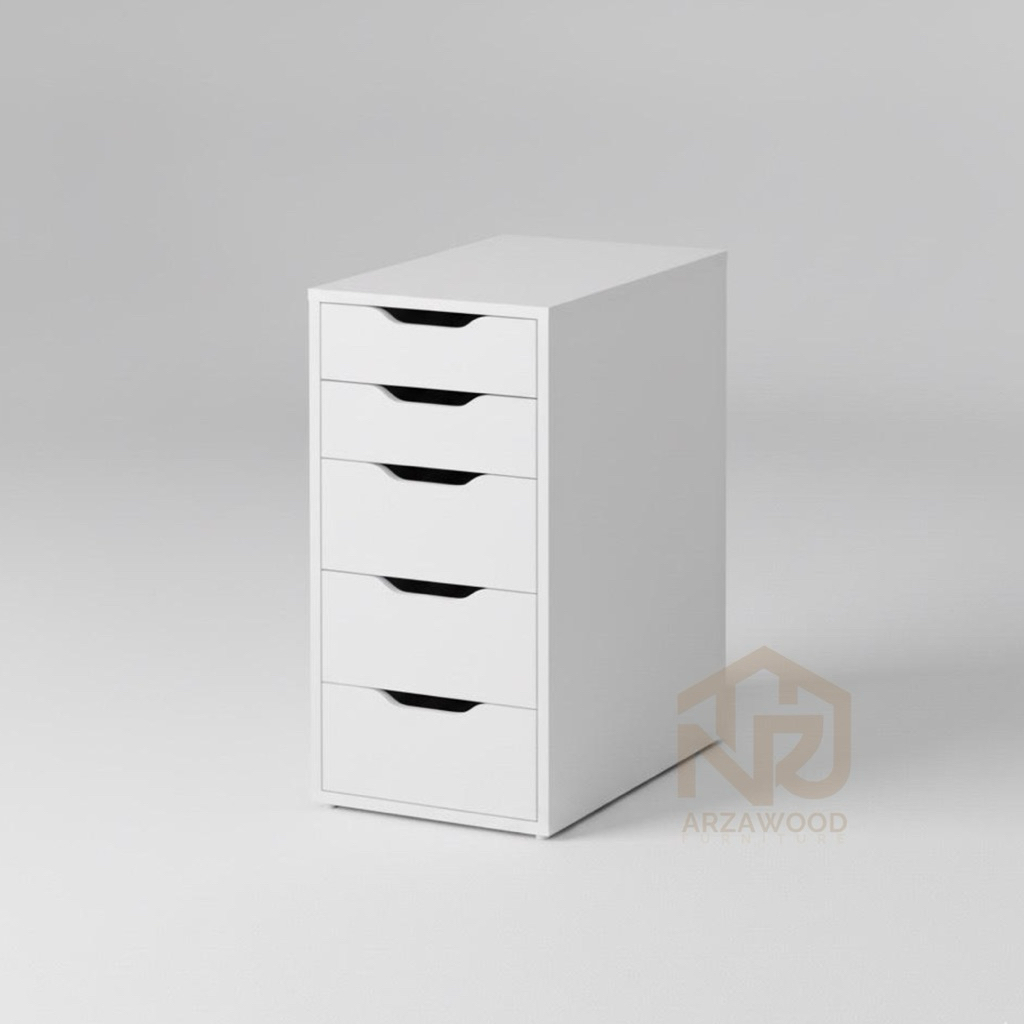 Nakas Drawer Laci 5 Susun Minimalis