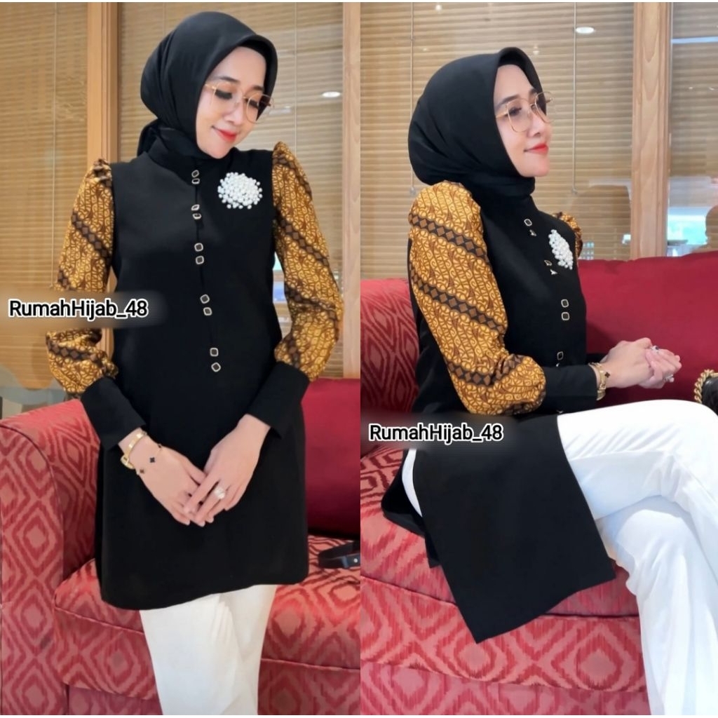Tunik Batik Zaskia - Tunik - Tunik Batik