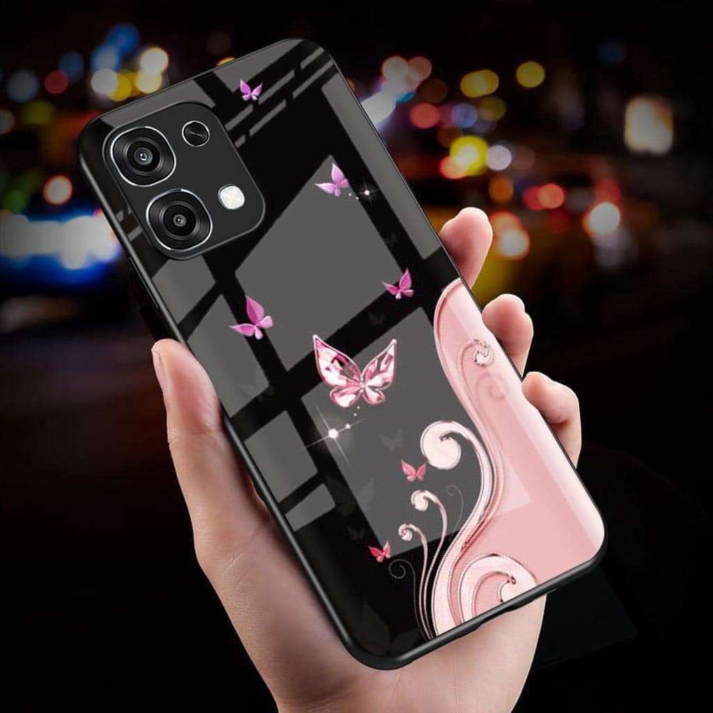 Softcase Glass  Kaca Kilau For OPPO A6 PRO -  Casing Hp OPOO A6 PRO - K85