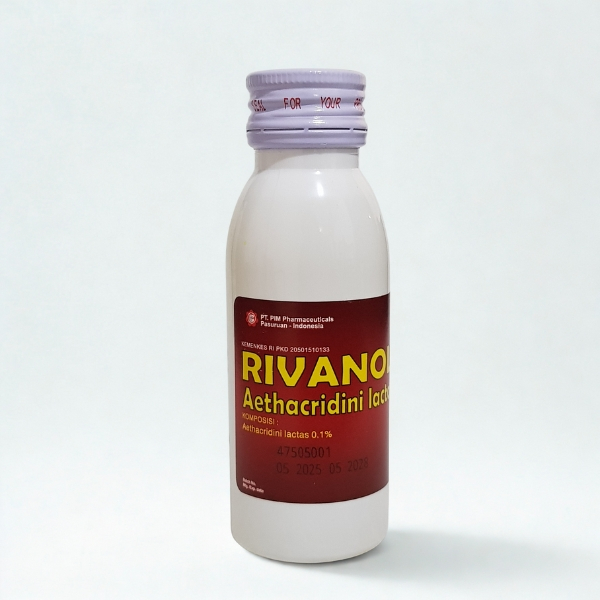 RIVANOL PIM 100ML ANTISEPTIK RIVANOL AETHACRIDINI LACTAS PIM