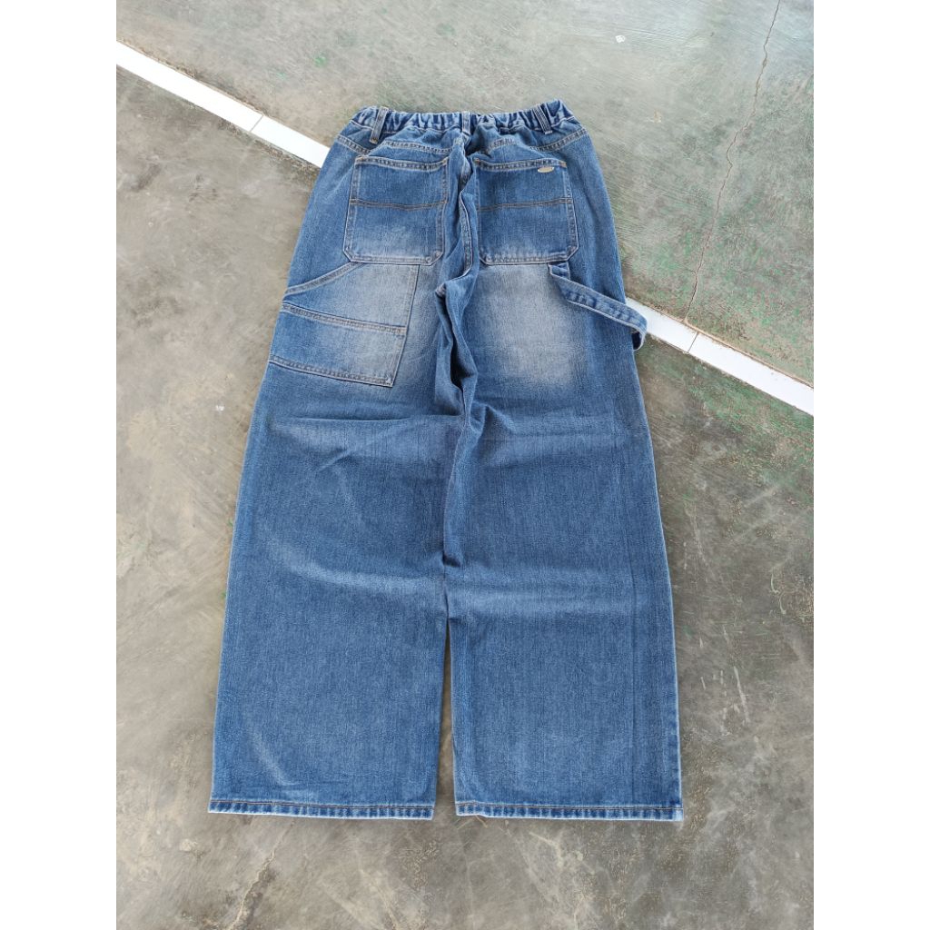 baggy superwide carpenter jeans