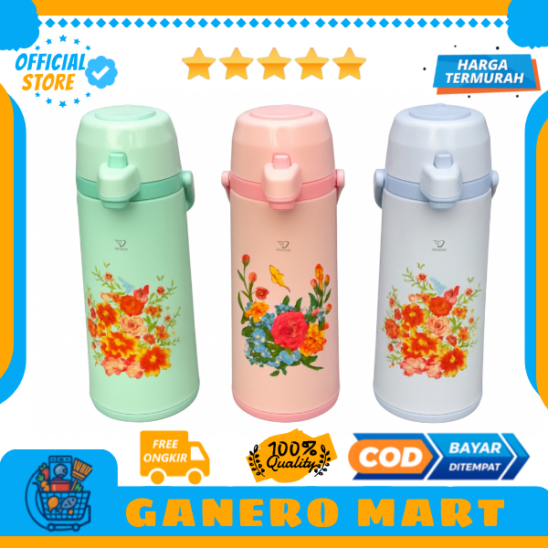 Termos Jumbo Besar pencet elephant 2,5 Liter AP-2500 2.5L.Termos air panas pencet/pijat 2,5 ltr.