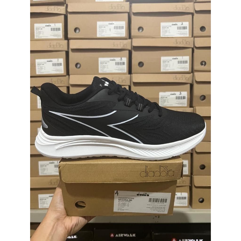 Diadora Nagara Black Men Shoes Original