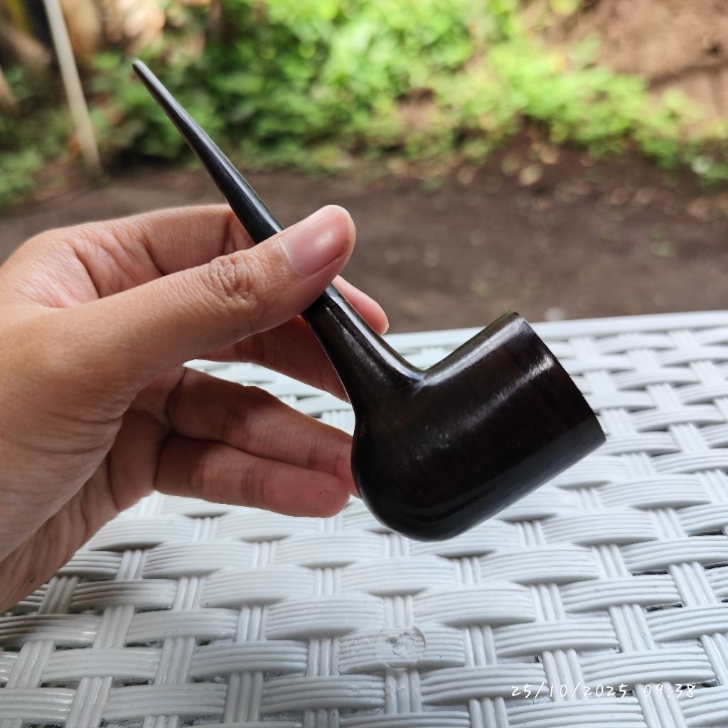 cangklong bako model ganden bahan kayu sonokeling dan tanduk asli