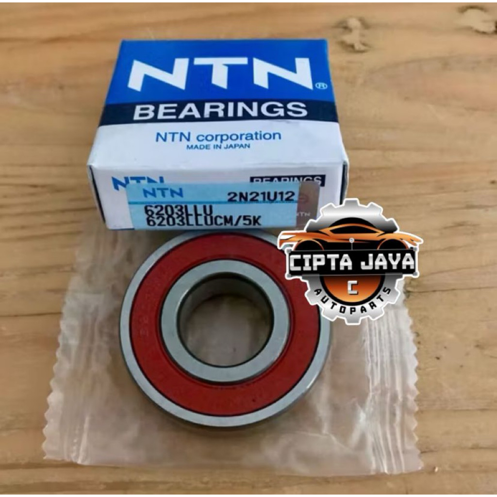 BEARING 6203 LLU NTN BEARING 6203LLU NTN TUTUP KARET