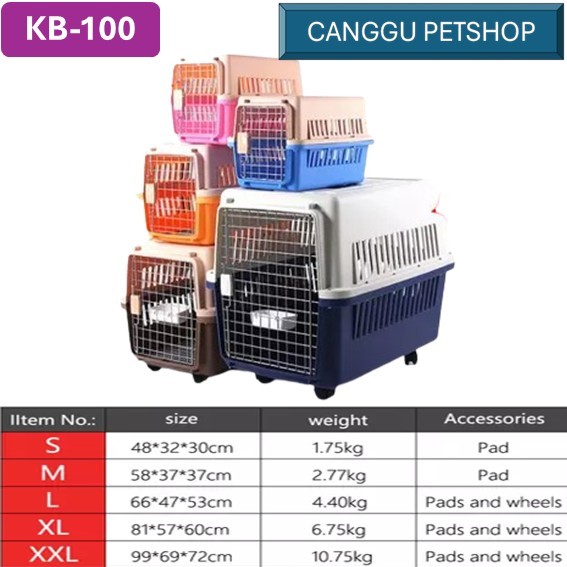 ( KB-100XL/XXL ) / KENNEL BOX / PET CARGO / PET CARRIER