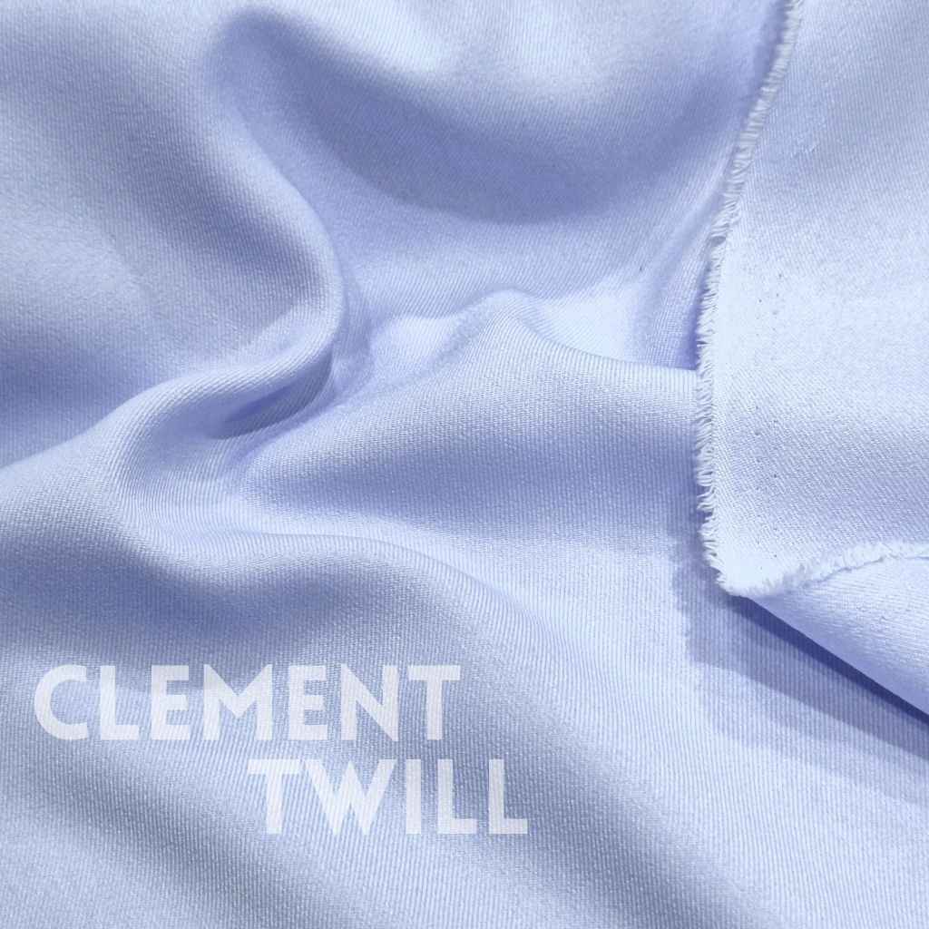 Kain Clemen Twill | Kain Polos Twill | Kain Polos Teksture Twill Premium #mediantextile
