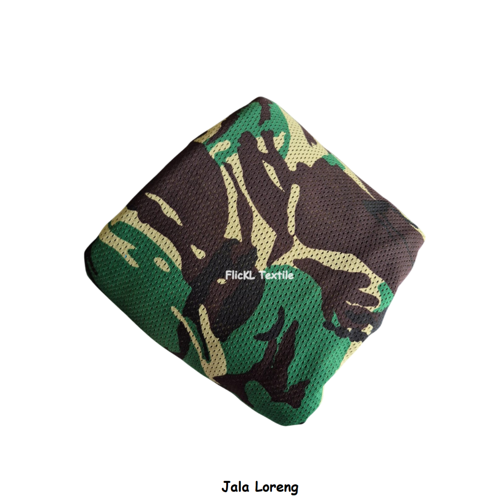 Kain PE Loreng Bahan Kaos Loreng Loreng PE Baju Camo Perbakin Mossy Oak Ranting Kilo