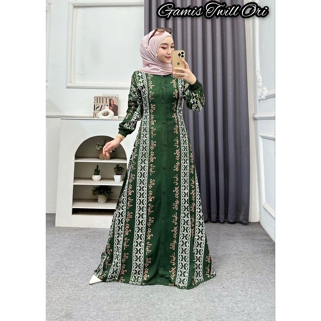 GAMIS TWILL ORI PEKALONGAN BUSUI MODEL FPOY & KLOK