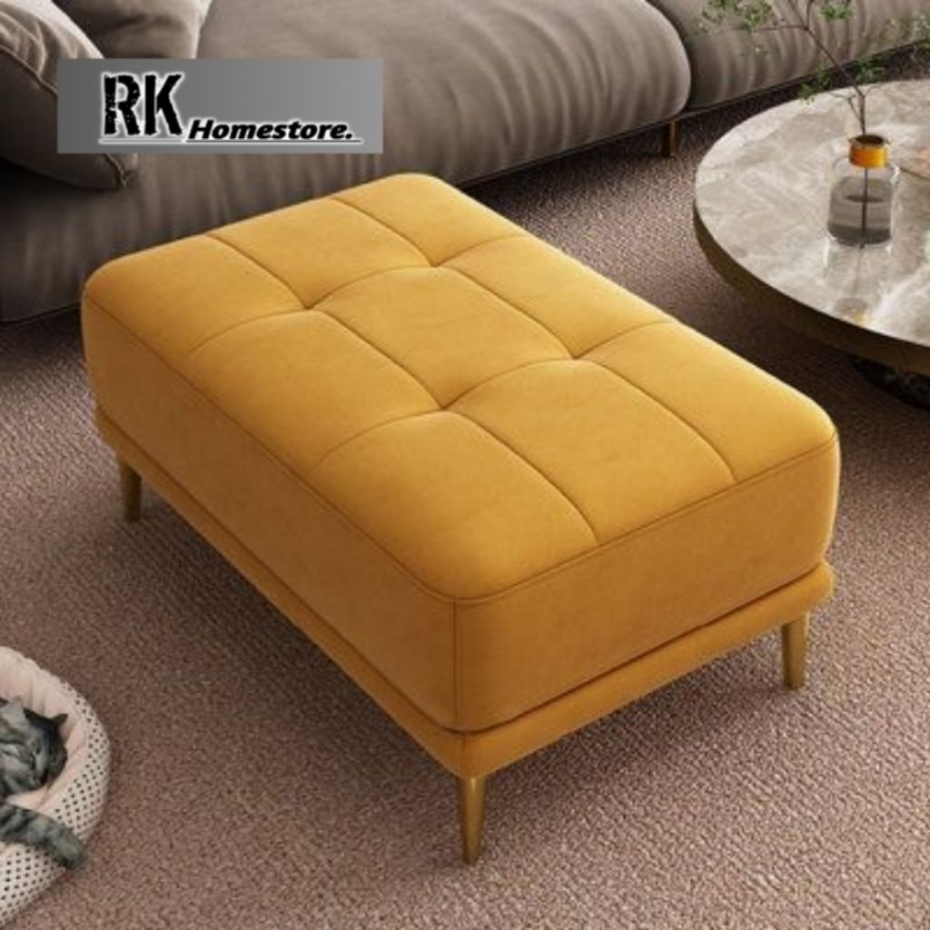Sofa Puff minimalis Sofa kotak Aesthetic