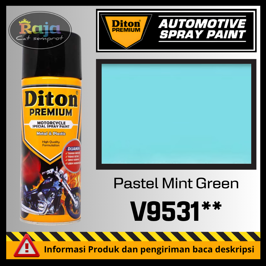 Diton Premium : Pastel Mint Green - V9531**