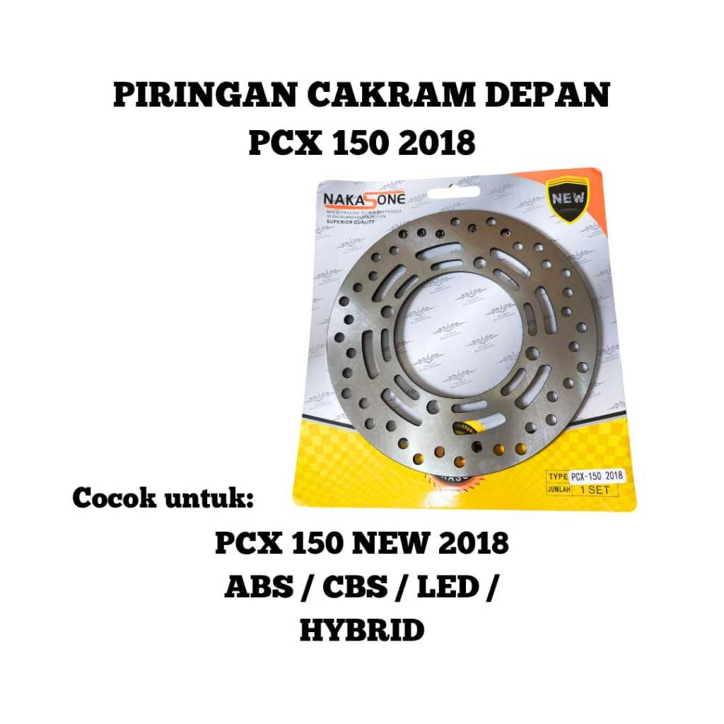 PIRINGAN CAKRAM DEPAN PCX 150 2018 / PCX 150 NEW 2018 / PCX 150 ABS / PCX 150 CBS / PCX 150 LED / PC