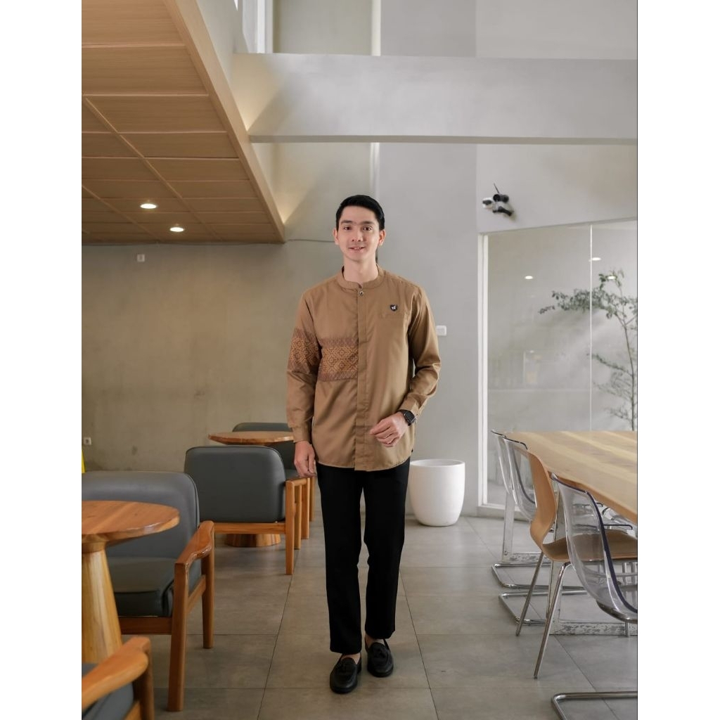 Baju Koko Qurta Pria Dewasa Kurta Turki Pria Muslim Lengan Panjang Koko Lengan Panjang Terbaru Katun