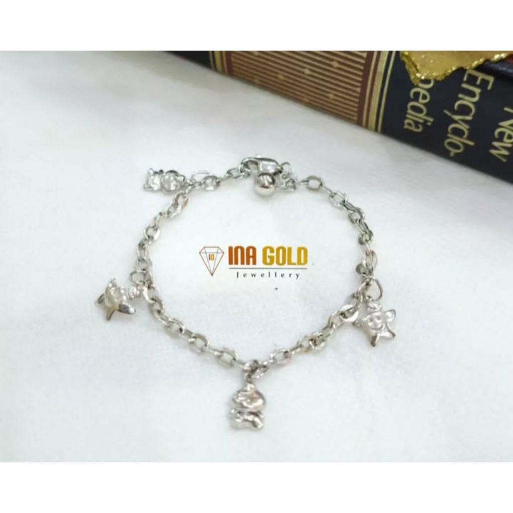 Gelang Anak Emas Putih