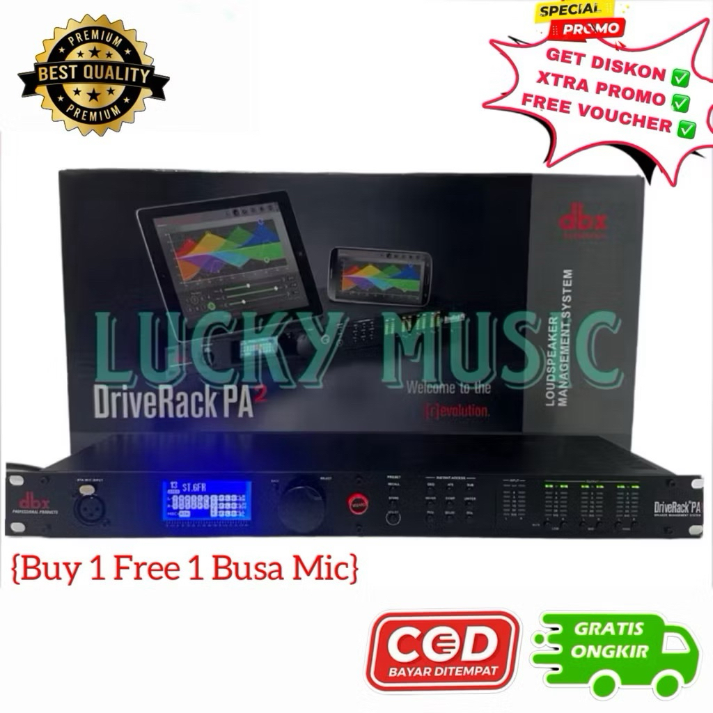 Speaker management DBX 260 Driverack dbx 260+ dbx260 speaker dbx pa2 dbx pa 2