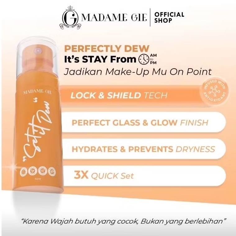 MADAME GIE Set It Dew Setting Spray