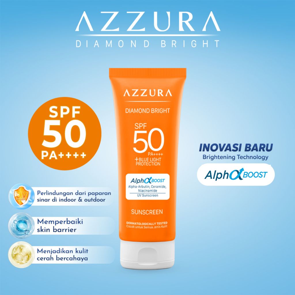 Azzura Sunscreen SPF 50 PA++++ Blue Light Protection