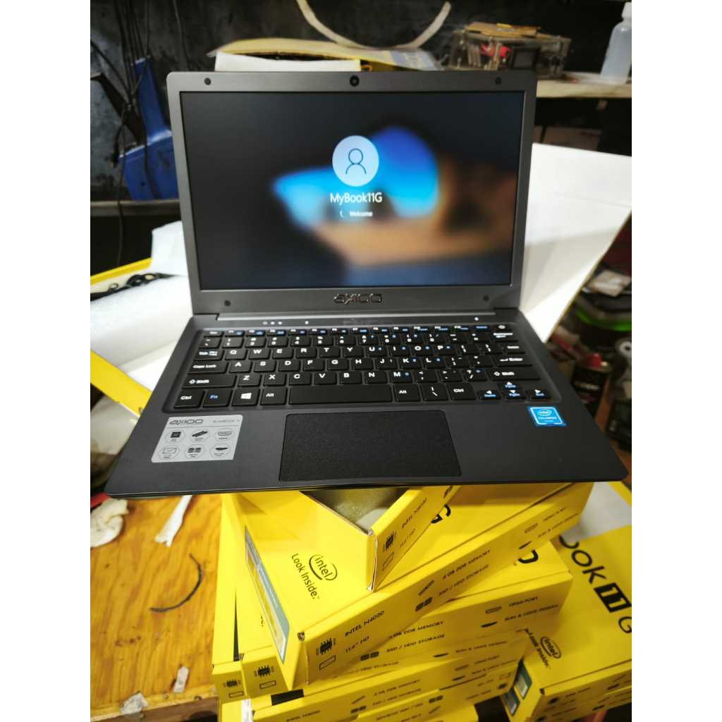 Laptop Axioo Mybook 11G 4gb/256gb/ Minus DOT atau Baret kecil