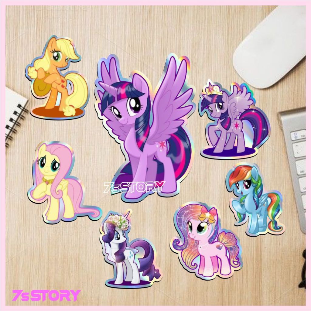 stiker my litle pony,stiker anak perempuan ,stiker anak, mainan anak,stiker lucu imut,stiker hp,stik