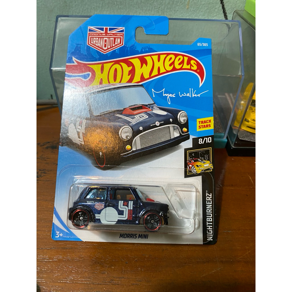 HOT WHEELS - MORRIS MINI - BLUE (NIGHTBURNERZ)