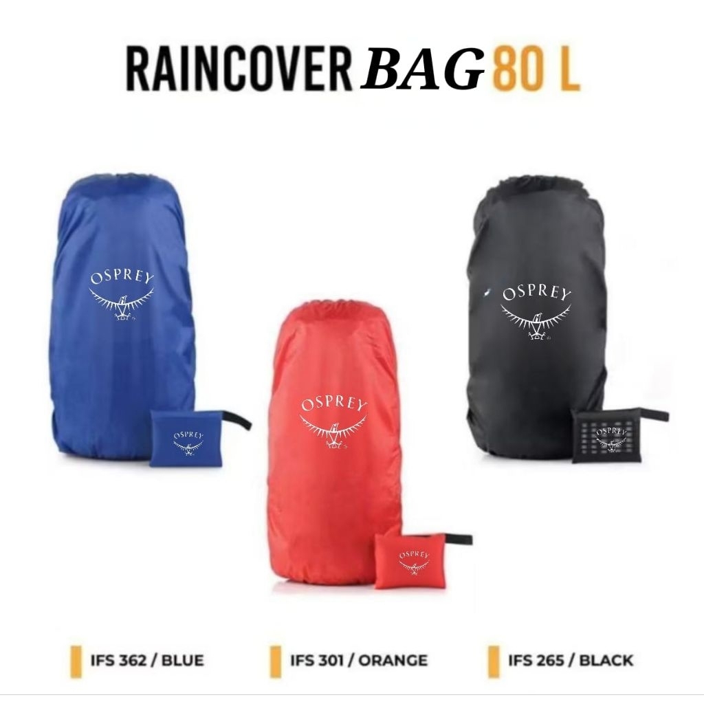 Cover Bag Osprey / Rain cover Carrier  Waterfroop / Tas Gunung / Tas Ransel Hiking 45l - 60L