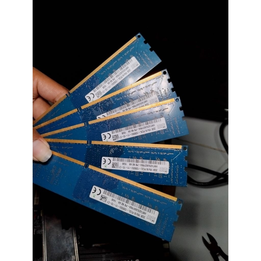 Ram PC 2GB DDR 3 PC3L 12800U