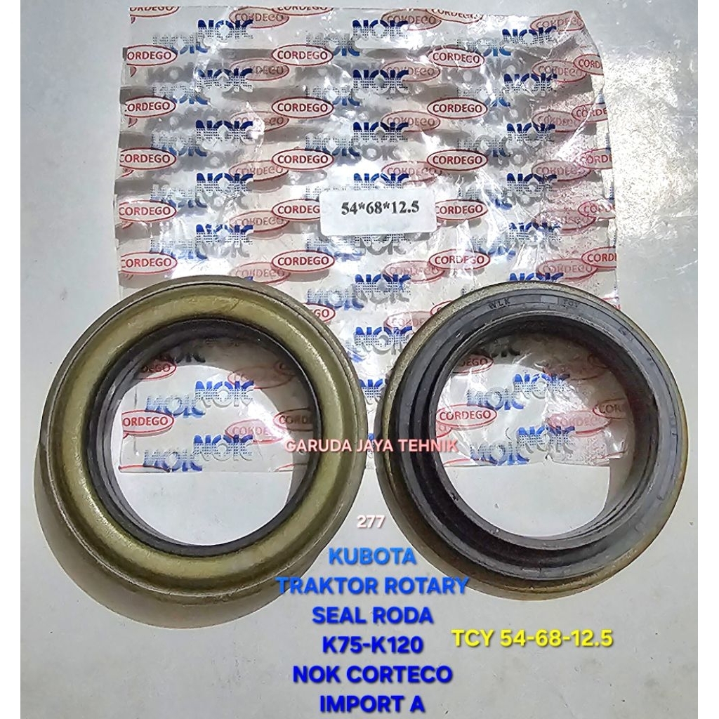 Mesin traktor tangan kubota K75. K120. Seal roda traktor tangan kubota K75 K120. NOK CORTECO A (277)